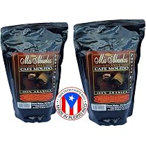 Amazon.com : Cafe Mis Abuelos Puerto Rican Gourmet Ground Coffee ...