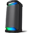 Sony SRS-XP500 X-Series Wireless Portable-BLUETOOTH-Karaoke Party-Speaker IPX4 Splash-resistant with 20 Hour-Battery,Black