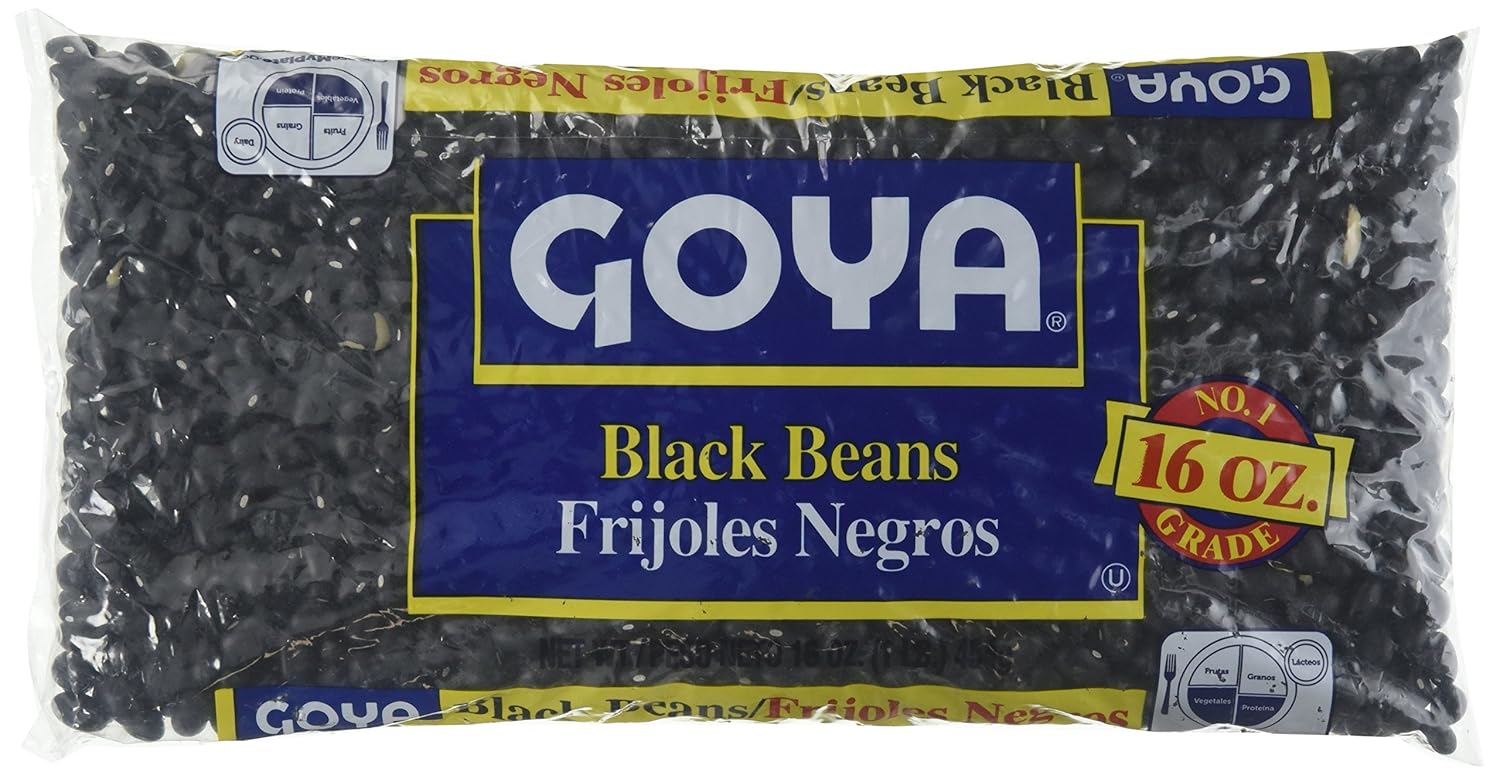 Goya Dry Black Beans Nutrition Runners High Nutrition
