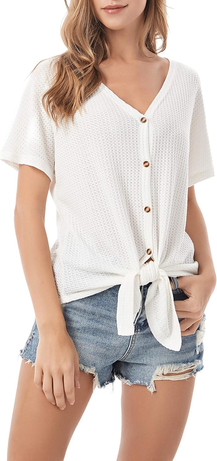 stretch button down