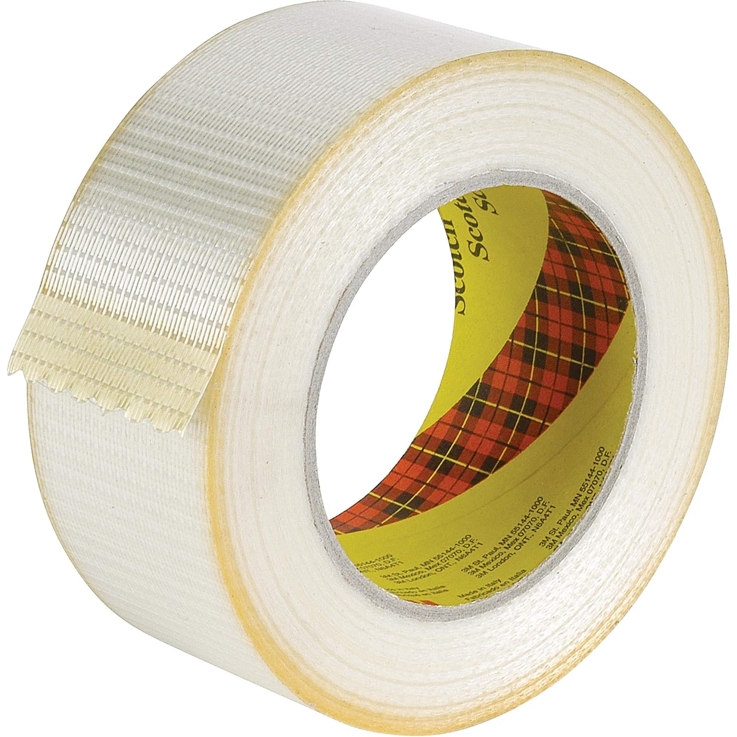 3M Scotch 8959 Clear Filament Strapping Tape 75 mm Width