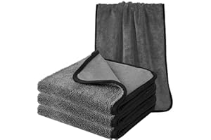 CHENLUKJ Shiny Wipes Shower Cleaning Cloths - 3pcs Super Absorbent Microfiber Bath Towels for Effortless Cleaning of Windows, Bathroom, Car & Home Toilet - Must-Have!（11.8x15.7in