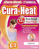 Cura-heat Period Pain 3 Patches 1 Pack Brand Cura-heat view 1