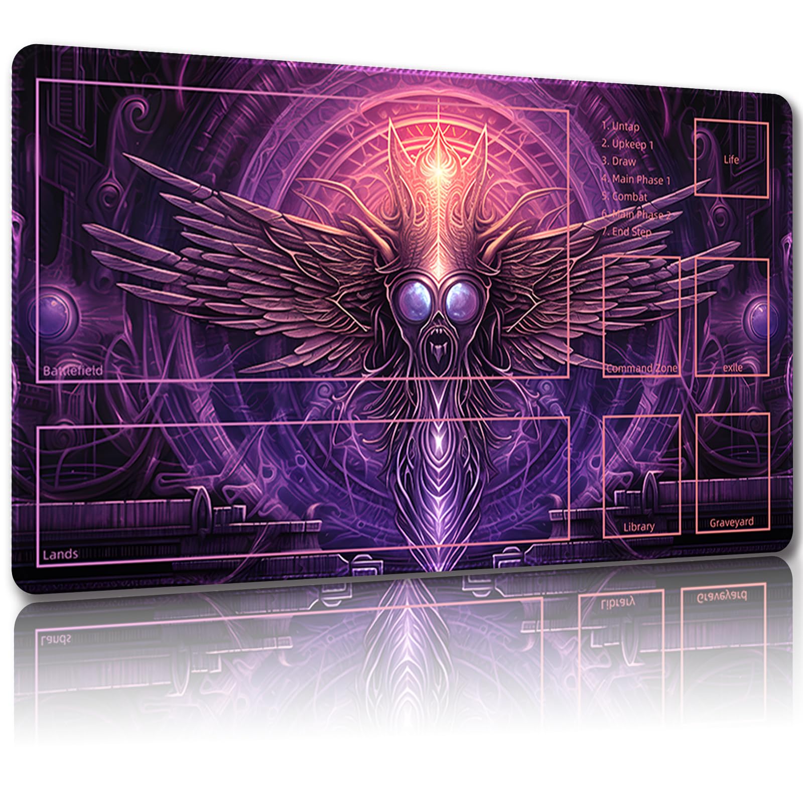 Malqiqi Playmat for MTG, with Free Storage
