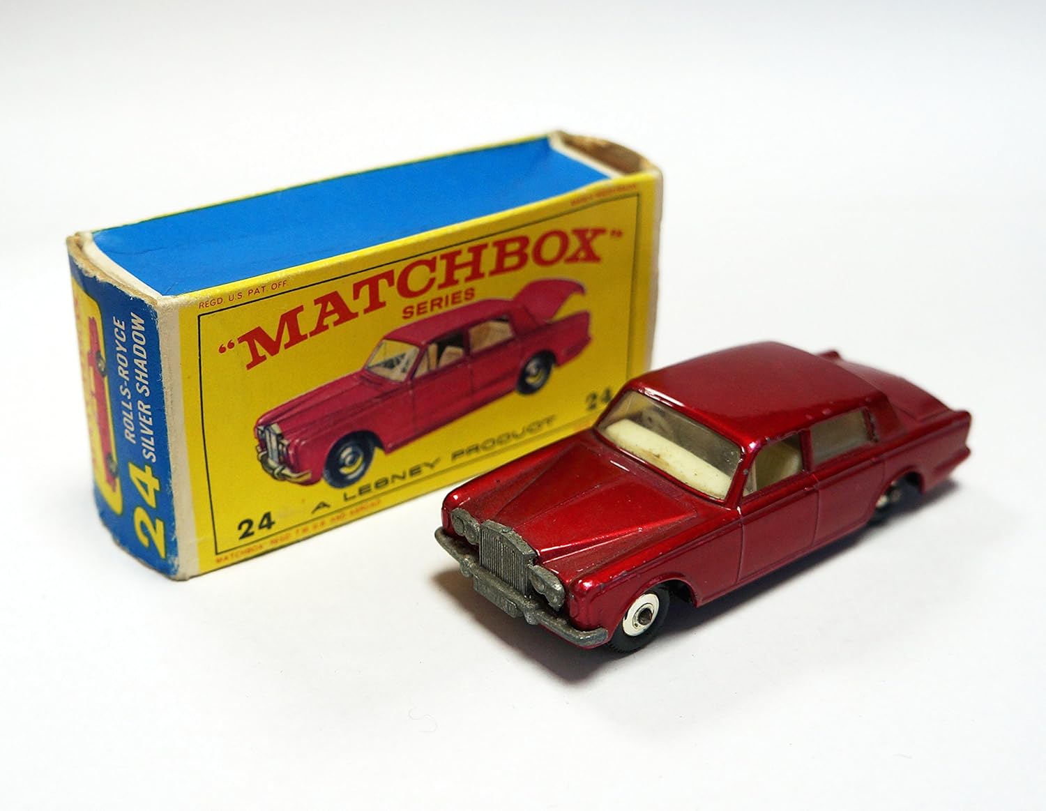 matchbox series no 24 rolls royce silver shadow