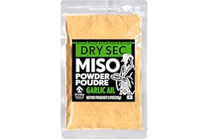 YAMASAN KYOTO UJI Japanese Dry Garlic Miso Seasoning, Freeze-Dried Miso Powder Mixed With Garlic Powder, Rich Aroma and Umami