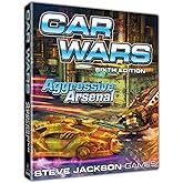 SJG Car Wars Aggressive Arsenal - Tabletop RPG Expansion - for 2 to 4 Players and Ages 10+