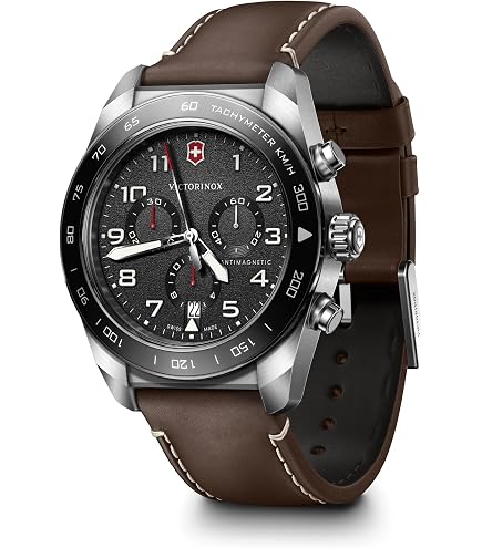Amazon.com: Victorinox I.N.O.X. Chrono Black Dial Black Paracord