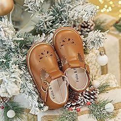 Felix & Flora Toddler Little Girl Oxford Brown Mary
