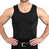 CCW Tactical Concealed Carry Holster Tank Top | Quick Access Open Pocket with Large Storage | Mens Tank Top