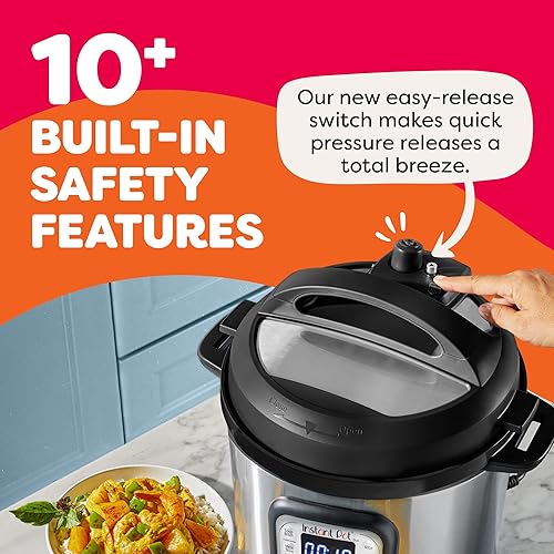 Instant Pot Duo 7-in-1 Electric Pressure Cooker, Slow Cooker, Rice Cooker,  Steamer, Sauté, Yogurt Maker, Warme