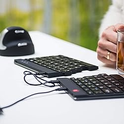 R-Go Split Keyboard, Scissors Mechanism, Anti