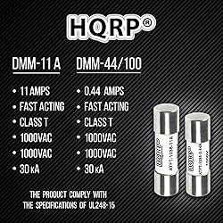 HQRP Combo Pack: 2 pcs DMM-11a + 2 pcs DMM-B-44/100