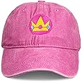 C-ZOFEK Peach Hat Multicolor Adjustable Crown Baseball Cap for Women Christmas Halloween