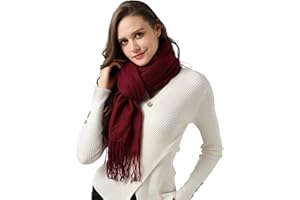 FAUSON Scarfs for Women - Winter Scarf for Women Cold Weather Soft Pashmina Shawls and Wraps Scarves for Women