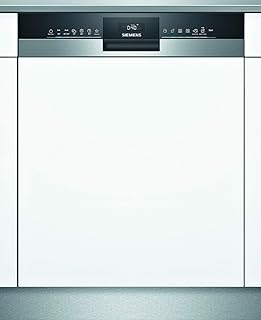 Siemens SN53ES15AE iQ500 Teilintegrierbarer Geschirrspüler / A+++ / 234 kWh/Jahr / 2660 L/Jahr / WLAN-fähig über Home Connect / flex Korbsystem mit rackMatik im Oberkorb / intensivZone