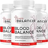 (3 Pack) Glyco Balancer Capsules - Official GlycoBalancer Supplement Support Pills Advanced Formula All Natural Premium Ingredinets for Health Support Vitamins and Wellness, 180 Capsules for 3 Months