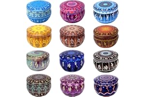 12 Constellations Scented Candles Gift Set 2.5oz chandelles parfumées Strong Fragrance Aromatherapy Candles Natural Soy Wax C