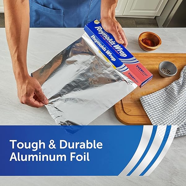 REYNOLDS WRAP ALUMINUM FOIL 10YD. X 12″, 30 SQ. FT BOXED (PACK OF 3)