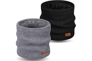 Oliumt Neck Warmer for men,Winter Neck Gaiters Face Scarf Women Windproof Warm Fleece Scarves Gaiter for Cold Weather