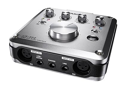 Tascam Us 322 2 In 2 Out Usb Audio Interface Amazon In Musical Instruments