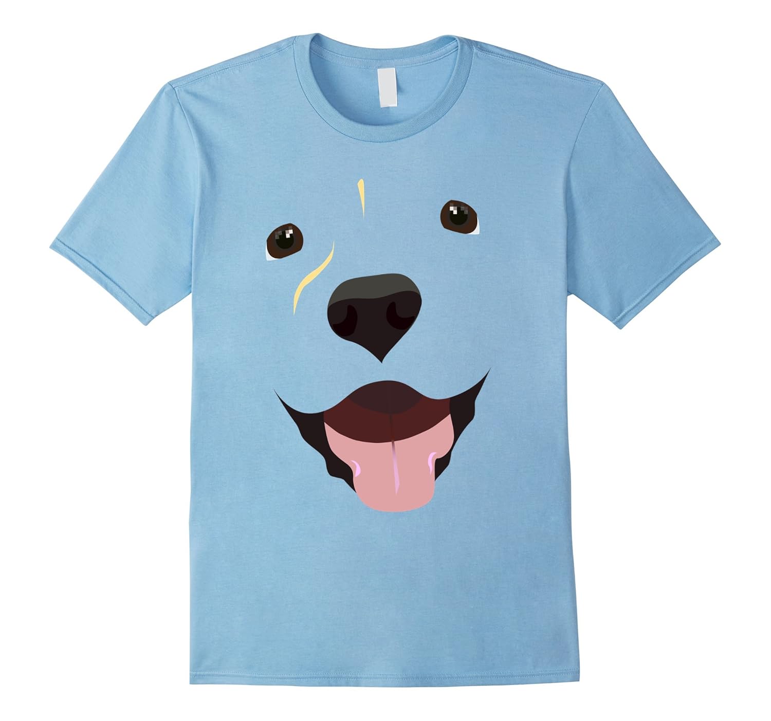 Labrador Face Shirt | Funny Cute Lab Dog Costume T-Shirt-T-Shirt