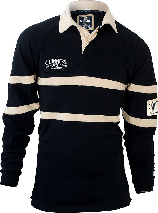 Guinness Traditional Rugby Jersey Clothing
