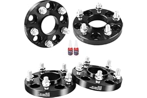 Richeer Compatible 4 PCS 20mm 5x114.3 Hubcentric Wheel Spacers with CR-V HR-V Element Crosstour Accord RDX TLX CDX CSX ILX RS