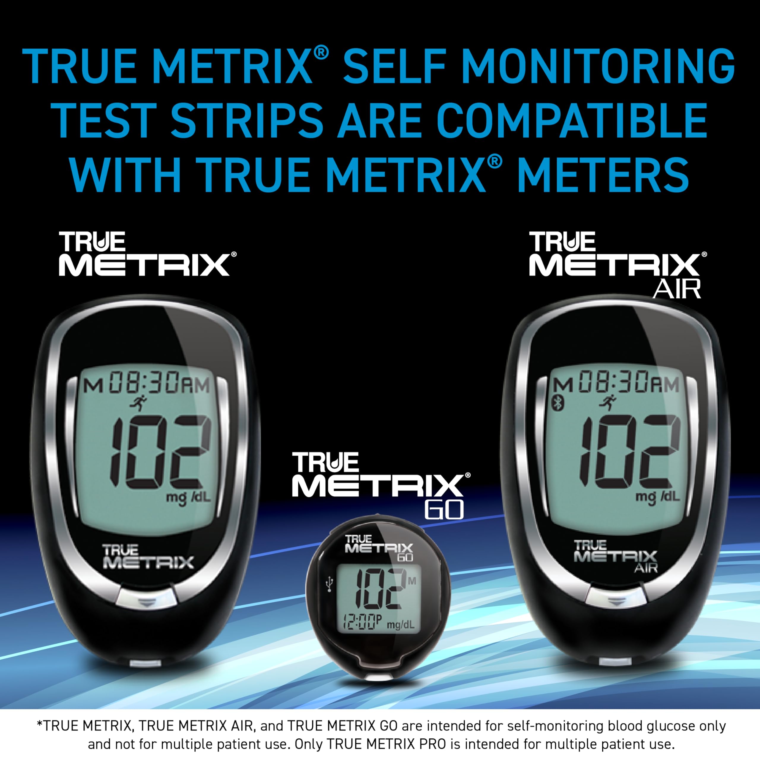 TRUE METRIX® Test Strips 2 x 50ct (100 Test Strips)