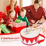 Beavorty Snare Drum 8 inch with Strap & 2 Drumsticks for Kids view 7