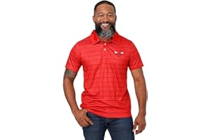 FOCO NBA Mens NBA Team Logo Polo Short Sleeve Polyester Shirt