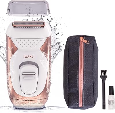 Wahl Ladies Shaver Wet Dry Cordless Hair Remover for Legs Underarms Bikini