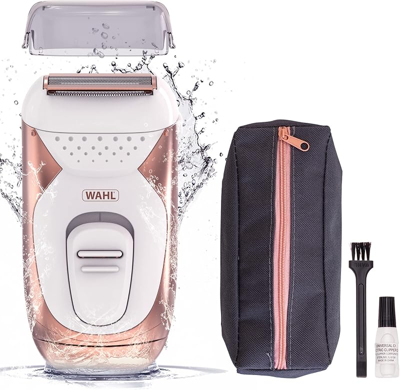 Wahl Ladies Shaver Wet Dry Cordless Hair Remover for Legs Underarms Bikini