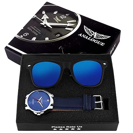 Sunglass + Watch Combo Set for Mens and Boys - 422X21