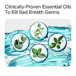 Listerine Cool Mint Antiseptic Mouthwash, Kills