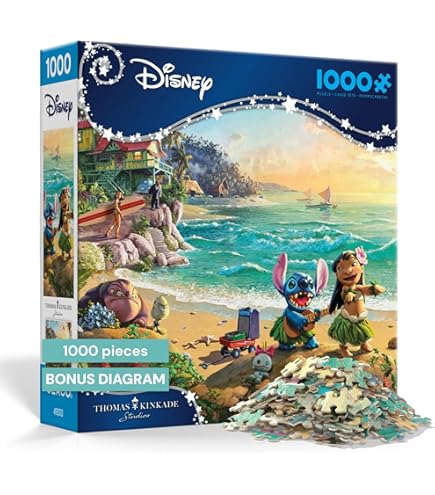 Amazon.com: 1000 piece jigsaw puzzle Disney Night Wedding Dream