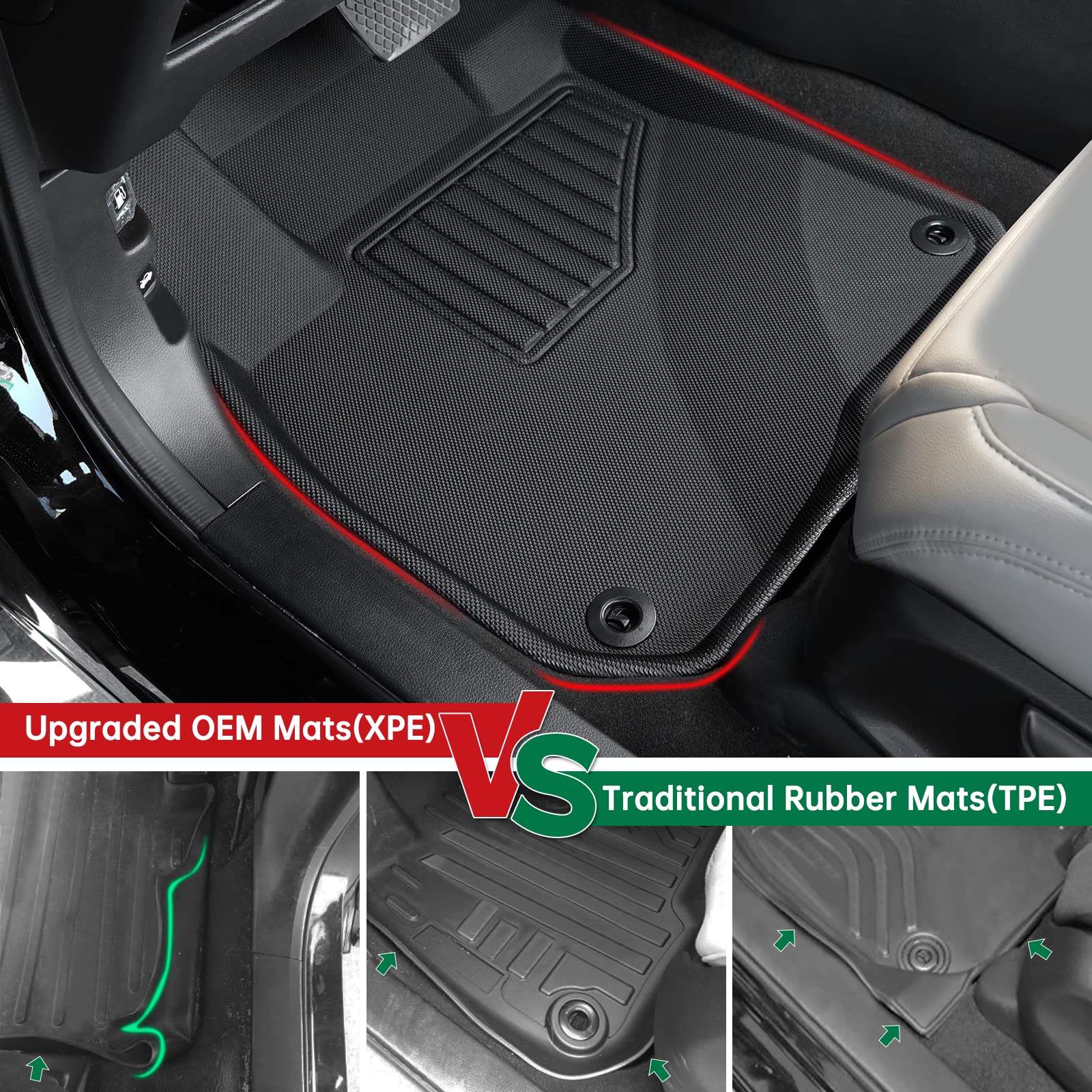 Mua for Honda CRV Floor Mats 2022 2021 2020 2019 2018 2017 for Honda