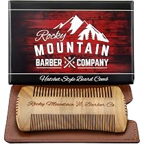 Amazon.com : Hair Comb - Wood with Anti-Static & No Snag with Fine ...