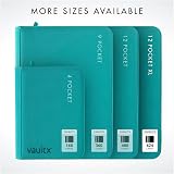 Vault X 12 XL Pocket Zip Binder 624 Cards Teal Exo Tec Album Material view 7