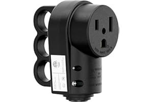 Nema 6-50R 50Amp 250V Female Welder Receptacle, 50A 250V Welder 3-Prong Female, ETL Listed 50A Welder Socket