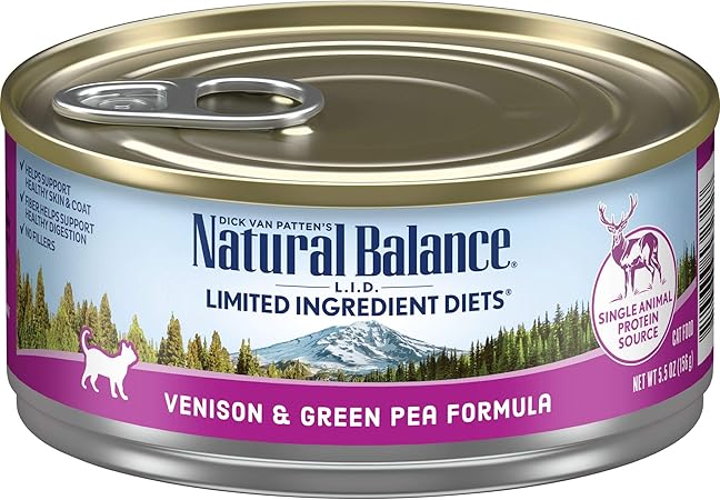venison cat food canned