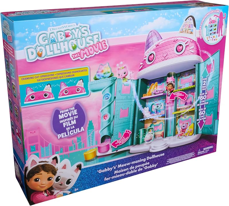 Casa de Bonecas da Gabby - Casa de Bonecas da Gabby Filme Casa de Bonecas com Figura + 16 Acessórios - 6074334 - Rapariga dos Brinquedos 3 anos + - Rapariga dos Presentes 3 anos + - Jogos Infantis — foto 2 de 7