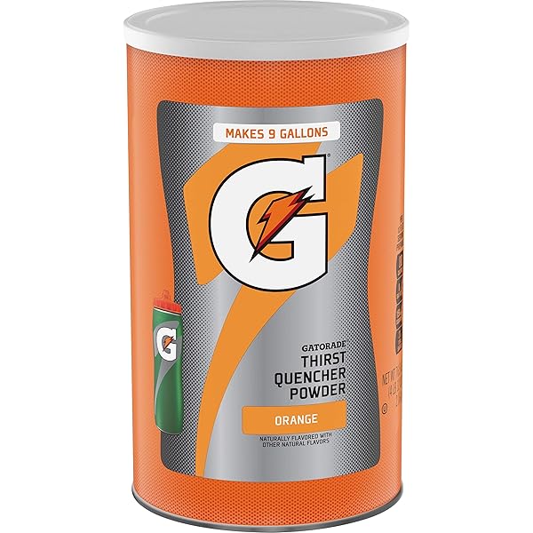 GATORADE THIRST QUENCHER POWDER, ORANGE, 76.5 OZ