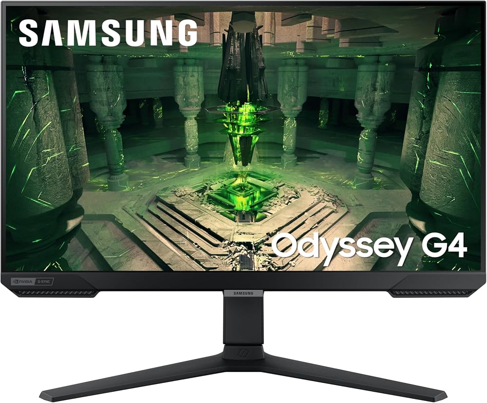 Samsung Odyssey G4 LS27BG400EUXXU 27 Inch 240 Hz 1 ms IPS Full HD Gaming Monitor