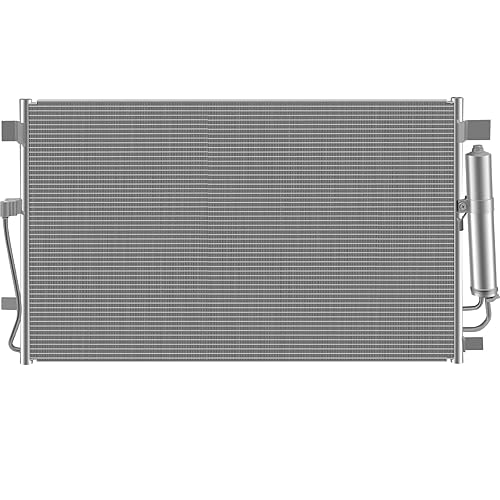SCITOO 4128 Condenser Air Conditioning AC Condenser Compatible for 2013-2018 for Nissan for Altima 2.5L 2011-2018 for Nissan for Altima 3.5L 2016-2018 for Nissan for Maxima 3.5L