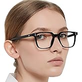 MARE AZZURO Computer Reading Glasses Women Blue Light Blocking Readers 0 1.0 1.25 1.5 1.75 2.0 2.25 2.5 2.75 3.0 3.5 4.0 5.0 6.0 (Black, 1.50)