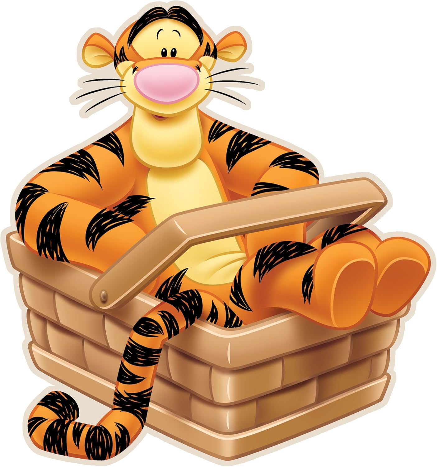 Bavaria Home Style Collection Kinder Teppich Kinderteppich Mit Tiger Tigger Konturenschnitt Grosse 50 X 80 Cm Amazon De Kuche Haushalt