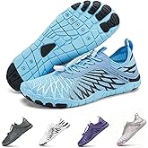 RUFONE Hike Barefoot Shoes for Women Men Breathable & Non-Slip Athletic Footwear Wide Toe Water Shoes,Designed for Walking,Running&Swimming