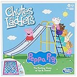 Chutes and Ladders: Peppa Pig Edition Board Game for Kids Ages 3 and Up, Preschool Games for 2-4 Players