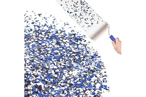 Kaoer Epoxy Floor Flakes，454g/ 1Lb Blend Decorative Color Chips Concrete Floor Coatings Paint Flakes Garage Epoxy Floor Kit for Garage Floor Paint, Wall Interior and Exterior House Paint